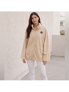 Rare Daily Drills Zip Jacket Wheat XS/S NWOT